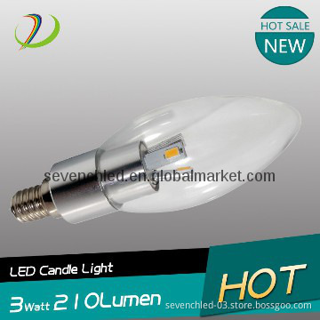 samsung 5630smd 3W 210lm led candle light 360 degree